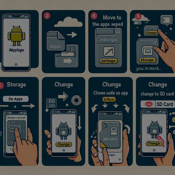 Comment déplacer des applications vers la carte SD sur Android ?