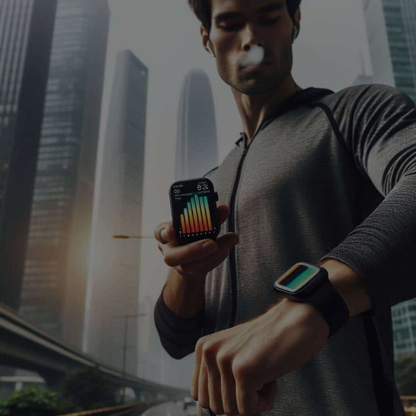 Quelles sont les applications de suivi de la qualité de l'air pour les joggeurs en milieu urbain ?